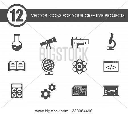 Sciences Vector Icons For Your Creative Ideas