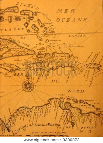 Starodávná mapa
