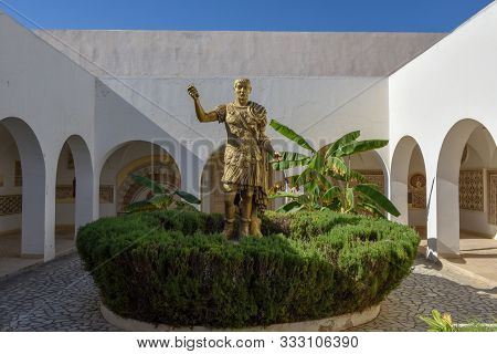 El Jem, Tunisia - 5 November 2019: Roman Museum Of El Jem On Tunisia