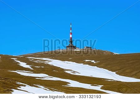 Costila Radio Relay, Costila Peak In Bucegi Mountains