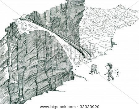 生き物橋