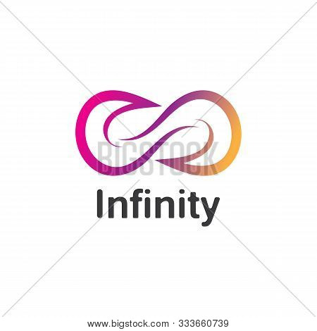 Infinity Logo Design Inspiration Vector Illustration Template Icon