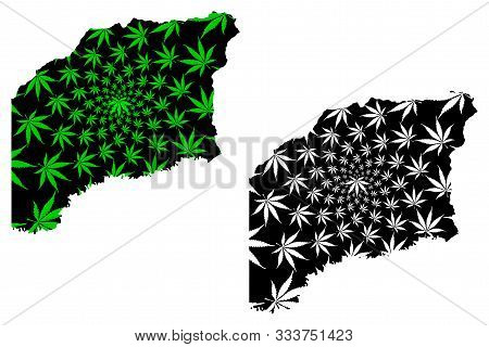 Vichada Department (colombia, Republic Of Colombia, Departments Of Colombia) Map Is Designed Cannabi