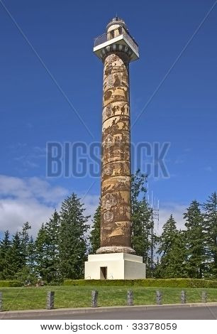 Historic Landmark Of Astoria Column