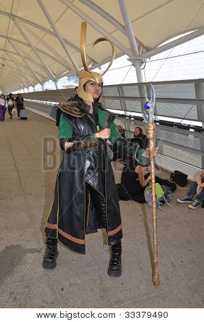 Cosplayer a Londra Mcm Expo 2012 27 maggio 2012