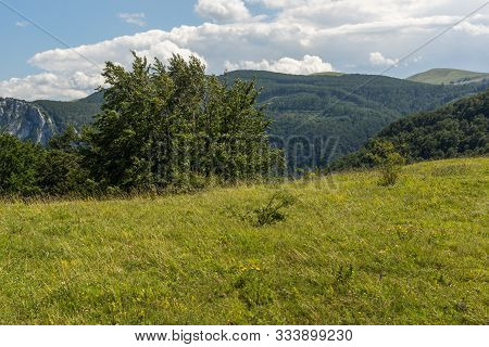 Landscape Near Vratsata Pass At Balkan (stara Planina) Mountains, Bulgaria