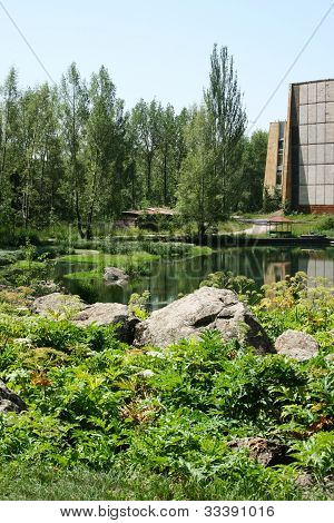 Lake In Park