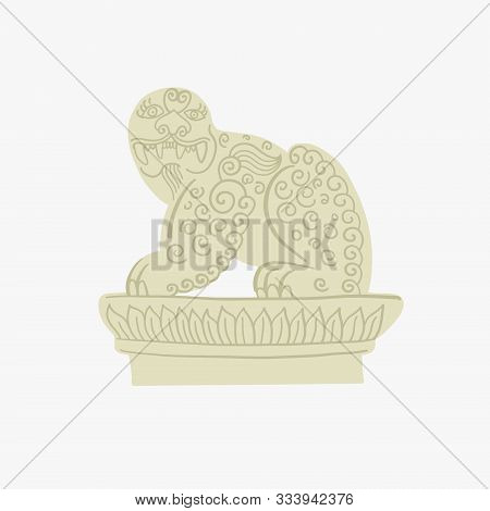 Illustration Of Haechi - Symbol Of Seoul, South Korea