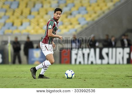 Rio, Brazil - November 16, 2019: Paulo Henrique Ganso Player In Match Between Fluminense And Atletic