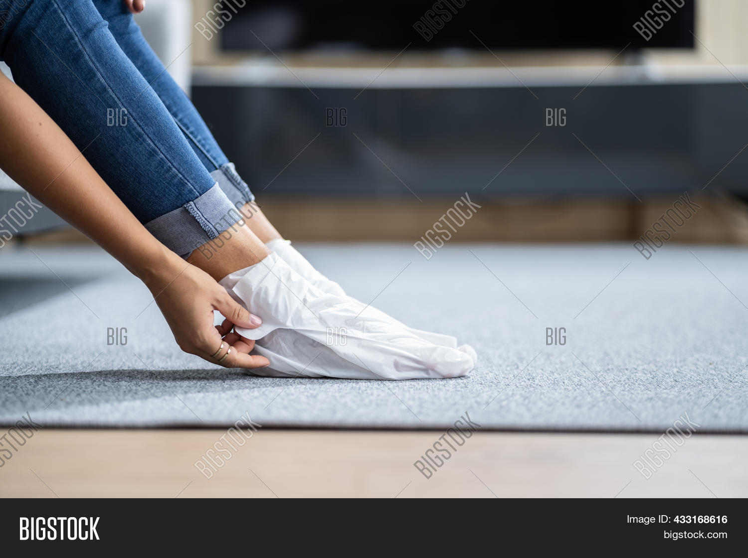 Exfoliating Feet Peel Image & Photo (Free Trial) Bigstock