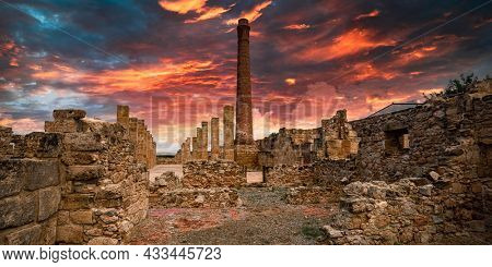 resti della tonnara in localitÃ  vendicari. 