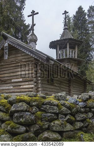 The Chapel Of Paraskeva Pyatnitsa And Varlaam Khutynsky Is Located At Some Distance From The Coastli
