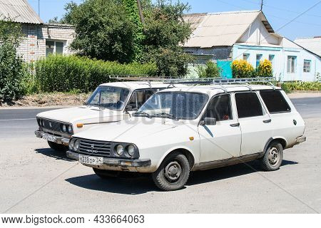 Volgograd, Russia - July 16, 2009: Old Estate Car Dacia 1310 In A City Street.