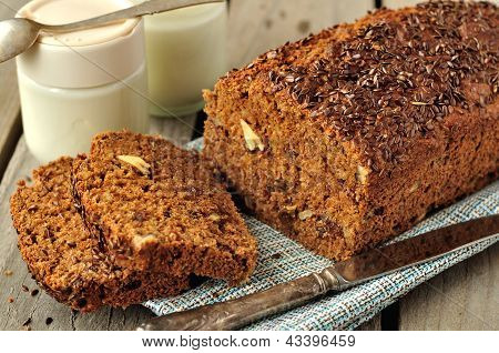 Pan de torta integrales