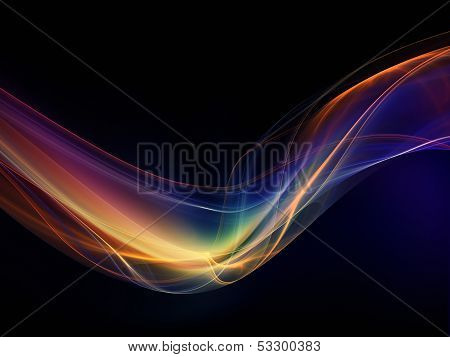 Visualization Of Fractal Waves