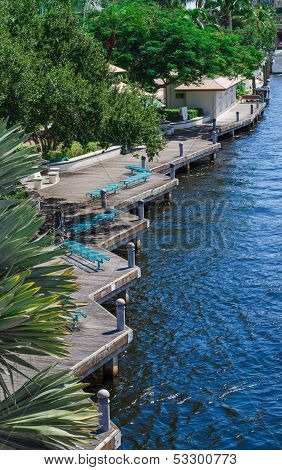 marina boardwalk