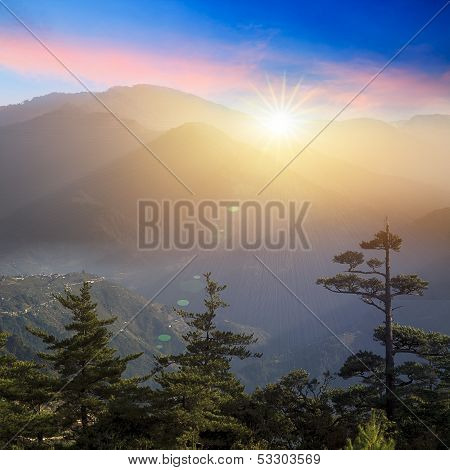 Beautiful mountain view