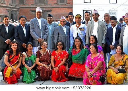 Nepalese high society, royal personalities