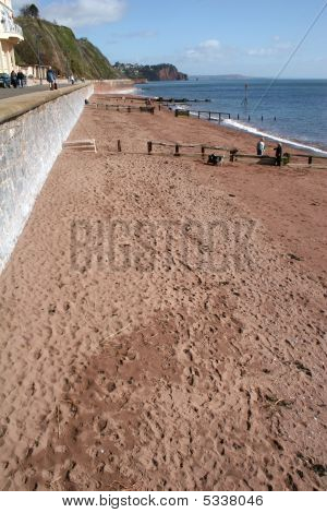 Praia de Teignmouth