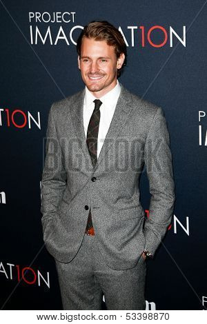 NEW YORK- OCT 24: Actor Josh Pence attends the premiere of Canon's 'Project Imaginat10n' Film Festival at Alice Tully Hall at Lincoln Center on October 24, 2013 in New York City.