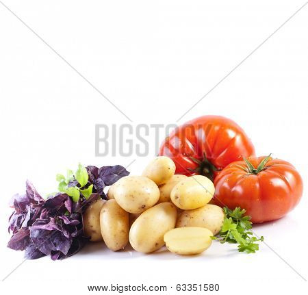 organic food background Vegetables