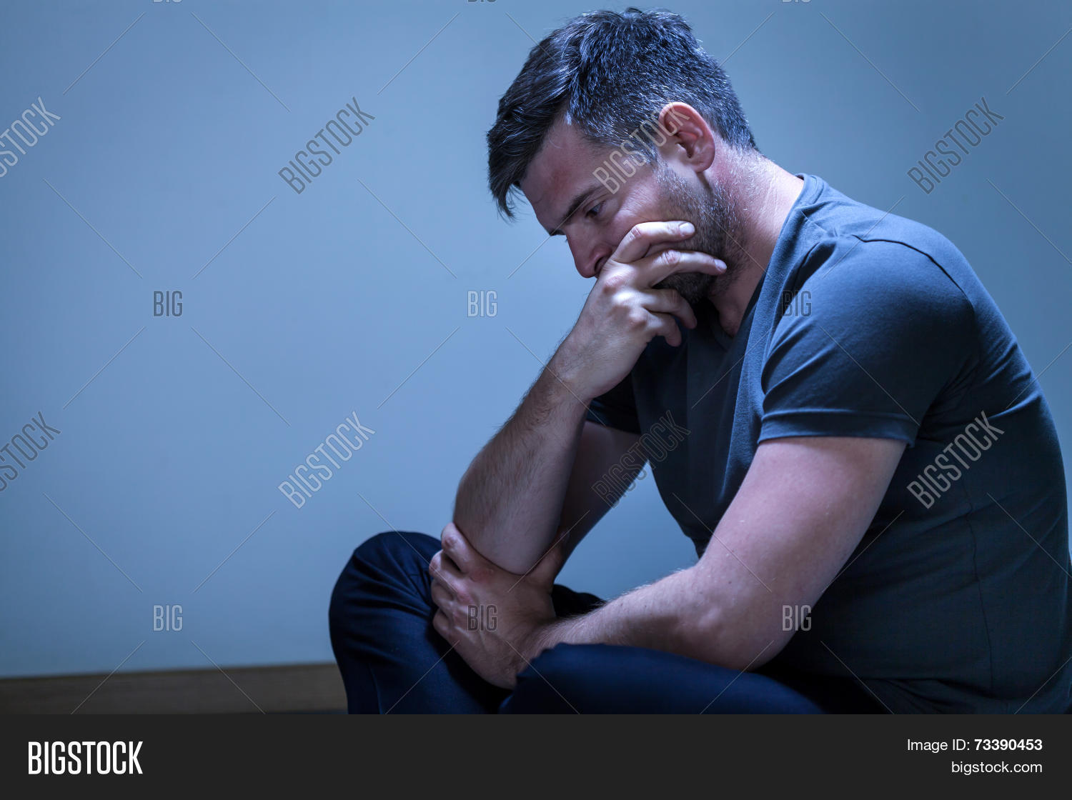 Portrait Sorrowful, Image & Photo (Free Trial) | Bigstock