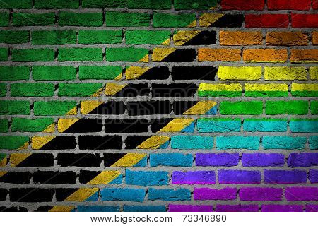 Dark Brick Wall - Lgbt Rights - Tanzania