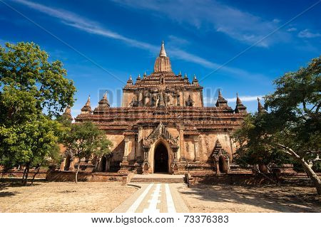 Sulamani Pagoda. Buddhist Temples At Bagan, Myanmar (burma) Travel Landscapes And Destinations