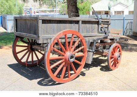 Horse Or Ox Drawn Wagon