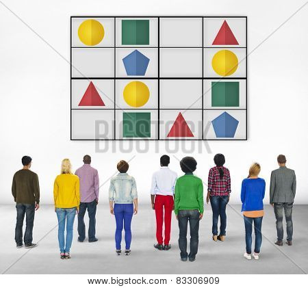 Sudoku Puzzle Problem Solving Leisure Games Concept