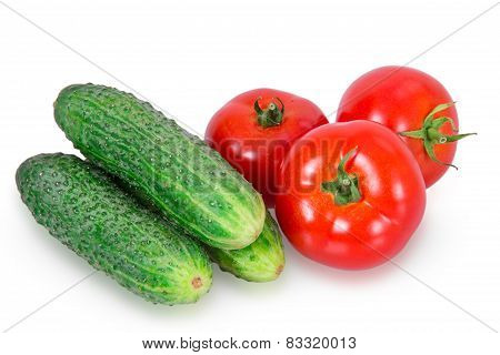 ?ucumbe Three And Three Tomatoes