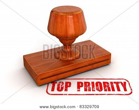 Rubber Stamp Top Priority