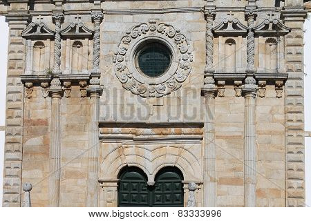 Outeiro, Portugal, Holly Christ minor basilica main facade