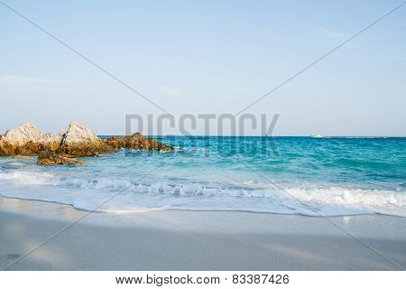 Sand Beach On Koh Larn Pattaya