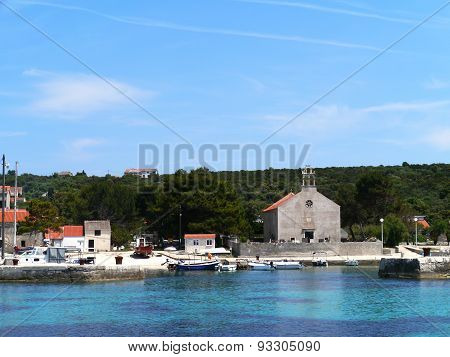 The Croatian island Premuda in the Mediterranean