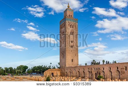 Koutoubia In Marrakesh, Morocco