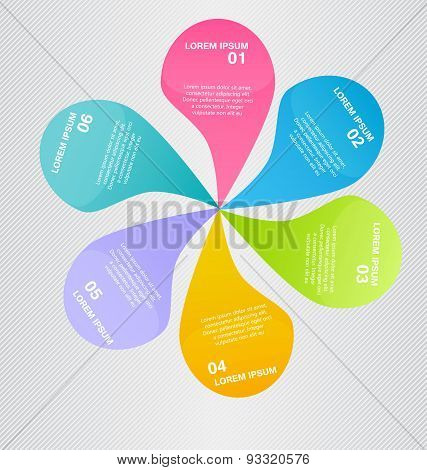 Business infographic template