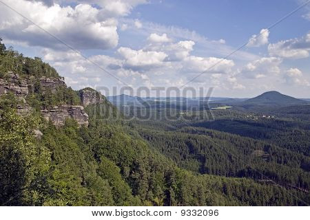 beeindruckende Aussicht