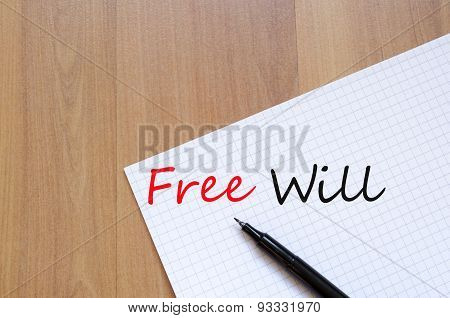 Free Will Concept