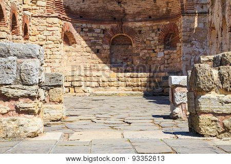 The Ancient Church Of St. Sophia, Nessebar, Bulgaria