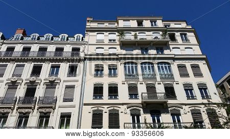 Renaissance Building Facade In Lyon