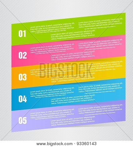 Business infographic template