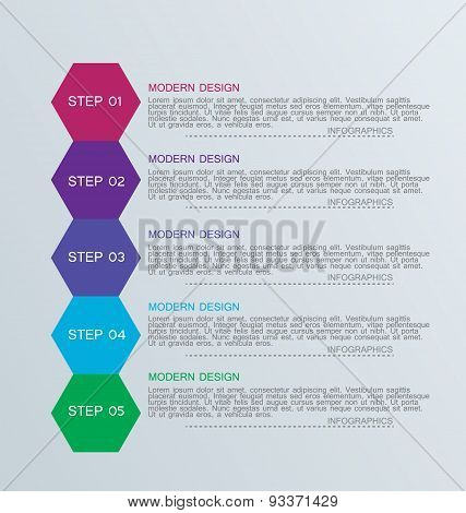 Business infographic template