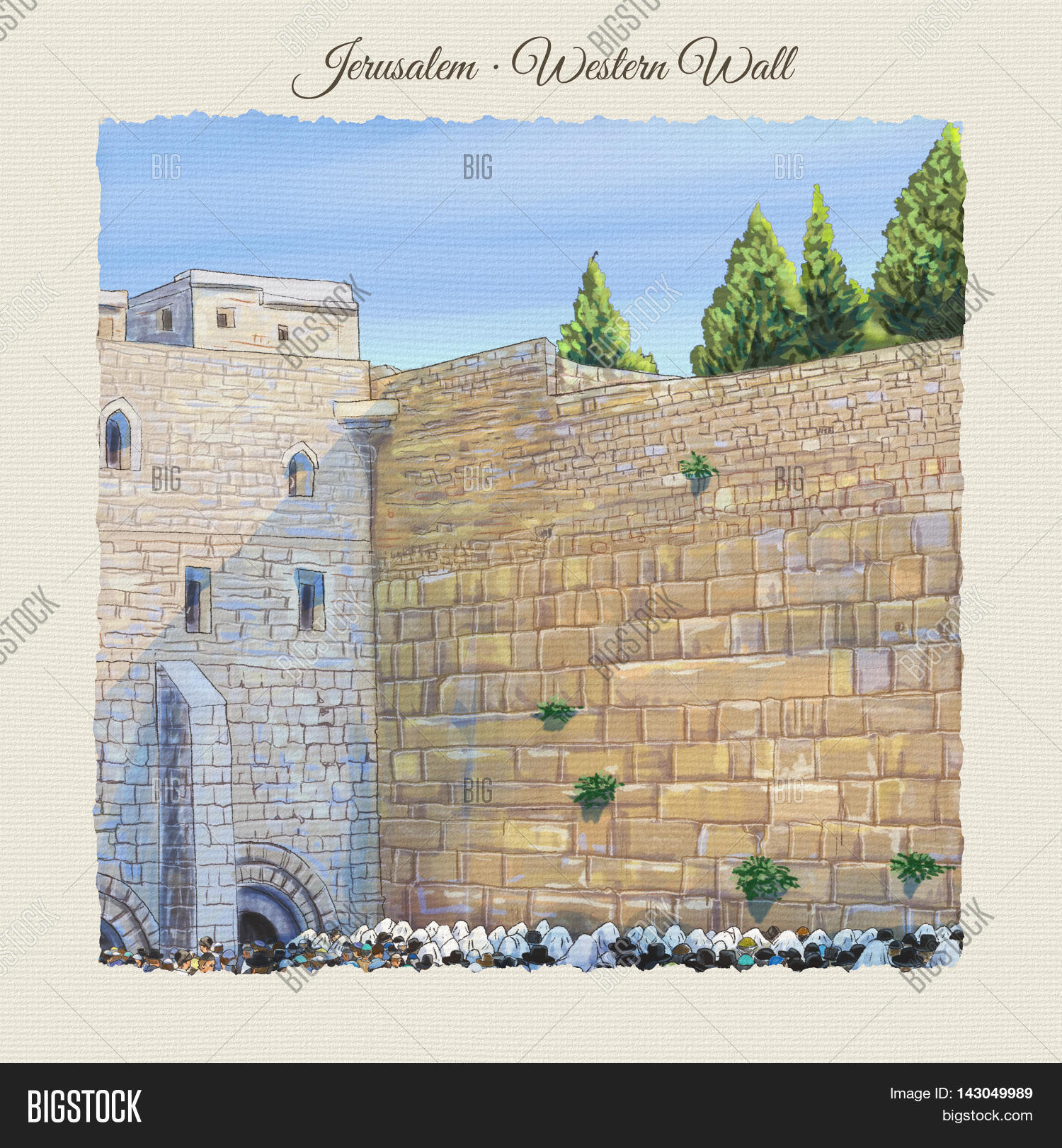 Western Wall Jerusalem Image & Photo (Free Trial) Bigstock