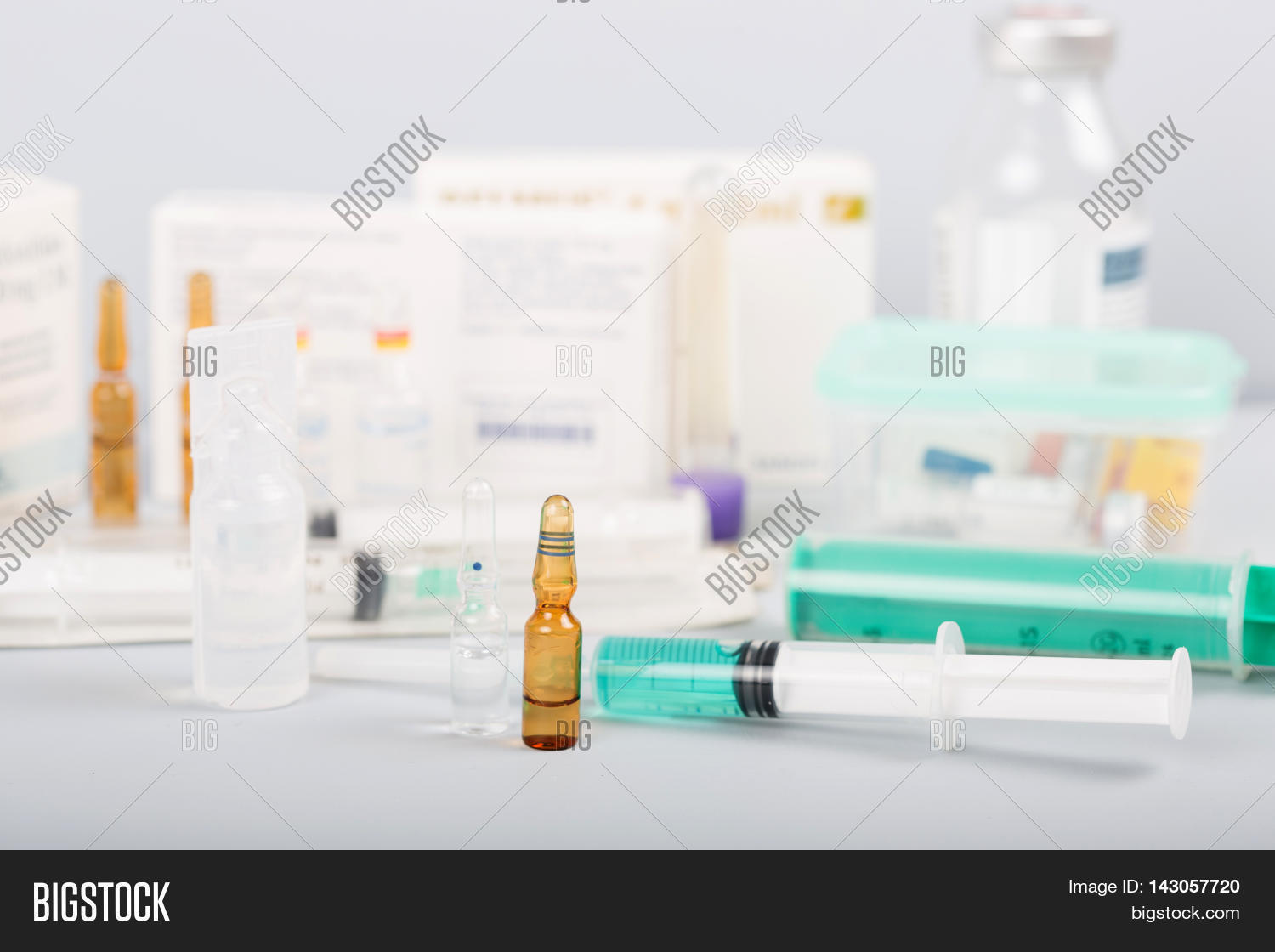 Syringes Ampules Drugs Image & Photo (Free Trial) Bigstock