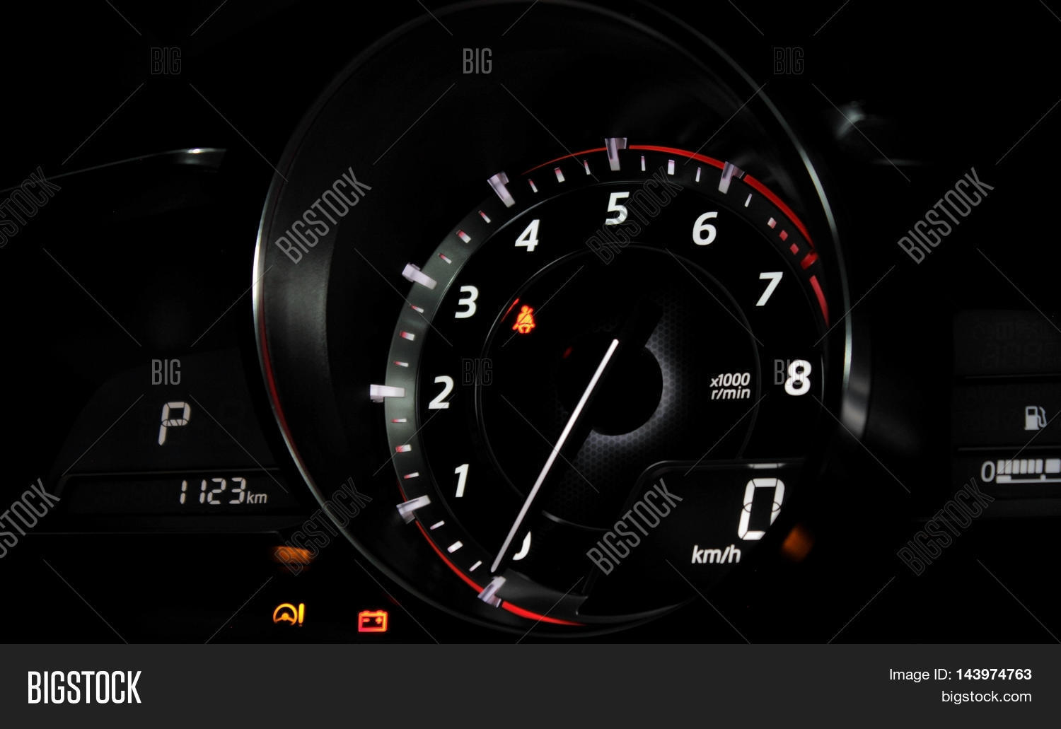 Tachometer Showing Image & Photo (Free Trial) Bigstock