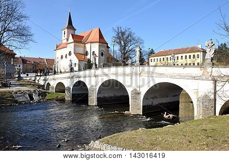 town Namest nad Oslavou, Moravia, Czech Republic, Europe