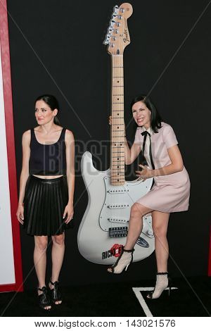 NEW YORK-AUG 3: Actors K.K. Glick (L) and Jill Kargman attend the 'Ricki And The Flash' New York premiere at AMC Lincoln Square Theater on August 3, 2015 in New York City.