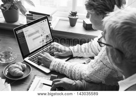 Retirement Senior Couple Lifestyle Living Concept