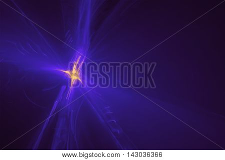 blue purple glow energy wave. lighting effect abstract background.